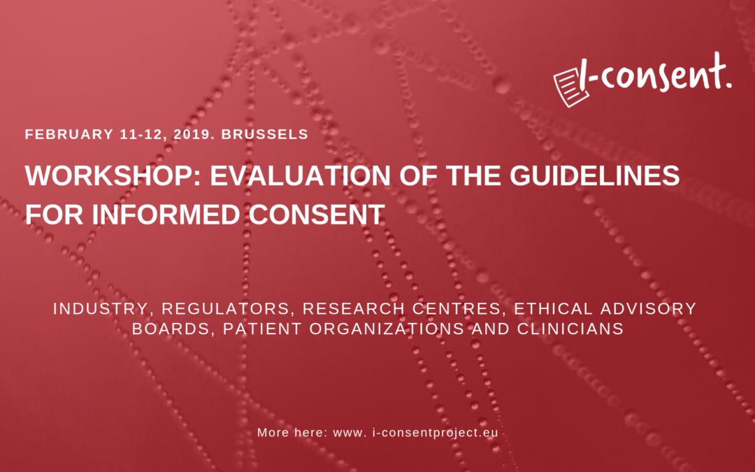 Workshop: A step closer to improving Informed Consent